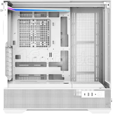 Photo de Boitier Moyen Tour ATX Xigmatek Vision RGB avec panneaux vitrés (Blanc)