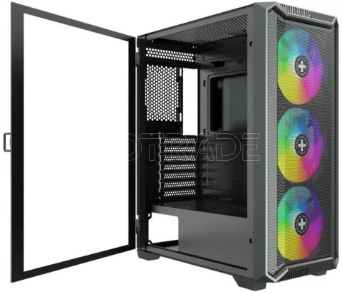 Photo de Boitier Moyen Tour ATX Xilence Performance C Blade II XG161 RGB avec panneau vitré (Noir)