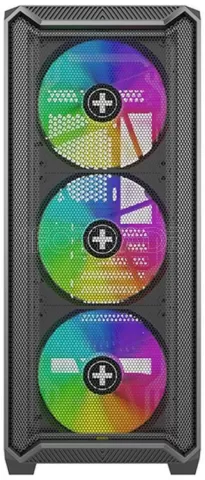 Photo de Boitier Moyen Tour ATX Xilence Performance C Blade II XG161 RGB avec panneau vitré (Noir)