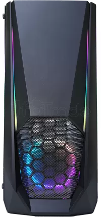 Photo de Boitier Moyen Tour ATX Xilence Performance C Xilent Blast XG141 RGB avec panneau vitré (Noir)