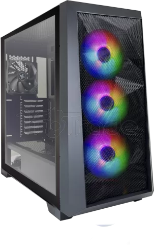 Photo de Boitier Moyen Tour ATX Xilence Xilent Breeze Performance A+X7 RGB avec panneau vitré (Noir)