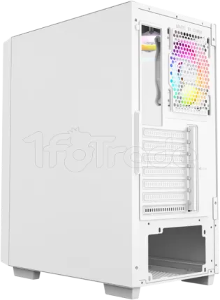 Photo de Boitier Moyen Tour ATX XYZ AirOne 100-X Mesh RGB avec panneau vitré (Blanc)