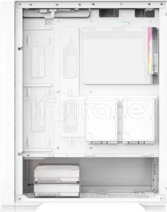 Photo de Boitier Moyen Tour ATX XYZ AirOne 300 X Mesh RGB avec panneau vitré (Blanc)