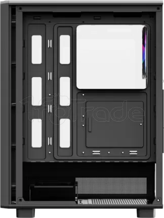 Photo de Boitier Moyen Tour ATX XYZ Airwave X RGB avec panneau vitré (Noir)