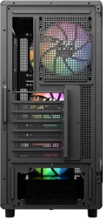 Photo de Boitier Moyen Tour ATX XYZ Airwave X RGB avec panneau vitré (Noir)