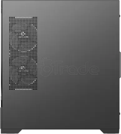 Photo de Boitier Moyen Tour ATX XYZ Aurorax 100 Pro RGB avec panneau vitré (Noir)