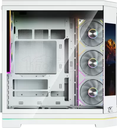 Photo de Boitier Moyen Tour ATX XYZ Neutron X Pro RGB avec panneaux vitrés (Blanc)