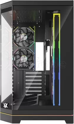 Photo de Boitier Moyen Tour ATX XYZ Neutron X RGB avec panneaux vitrés (Noir)