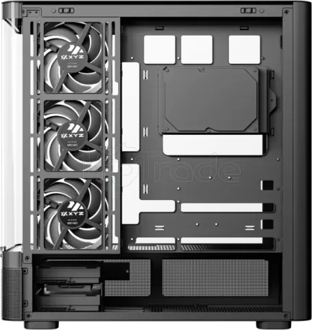 Photo de Boitier Moyen Tour ATX XYZ Quantum RGB avec panneaux vitrés (Noir)