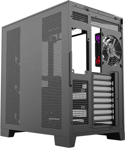 Photo de Boitier Moyen Tour ATX XYZ Tesseract RGB avec panneaux vitrés (Noir)