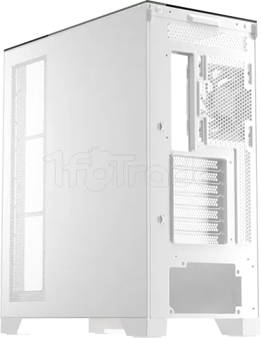 Photo de Boitier Moyen Tour ATX XYZ Trifecta RGB avec panneaux vitrés (Blanc)