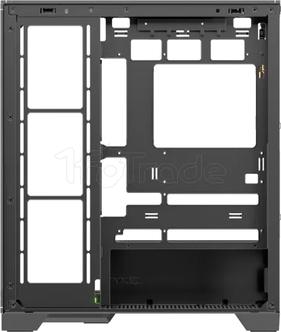 Photo de Boitier Moyen Tour ATX XYZ Trifecta RGB avec panneaux vitrés (Noir)