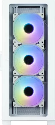 Photo de Boitier Moyen Tour ATX Zalman I3 Neo TG RGB avec panneaux vitrés (Blanc)