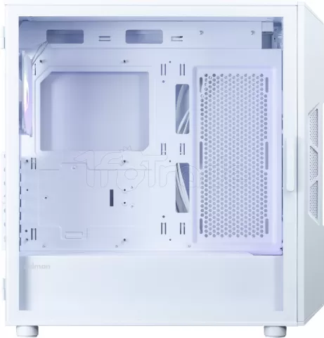 Photo de Boitier Moyen Tour ATX Zalman I3 Neo V2 aRGB avec panneau vitré (Blanc)