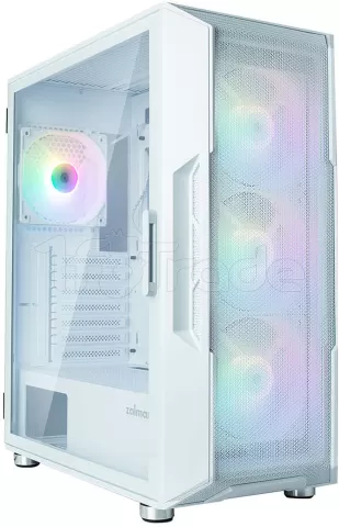 Photo de Boitier Moyen Tour ATX Zalman I3 Neo V2 ARGB avec panneau vitré (Blanc)