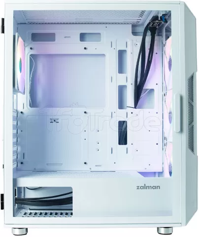 Photo de Boitier Moyen Tour ATX Zalman I3 Neo V2 ARGB avec panneau vitré (Blanc)
