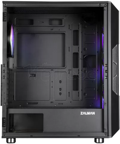 Photo de Boitier Moyen Tour ATX Zalman I3 Neo V2 ARGB avec panneau vitré (Noir)