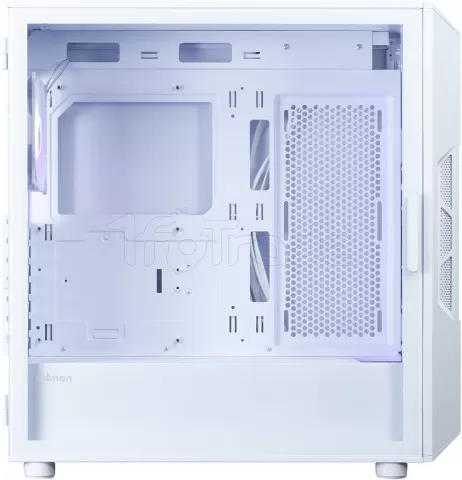 Photo de Boitier Moyen Tour ATX Zalman I3 Neo V2 RGB avec panneau vitré (Blanc)