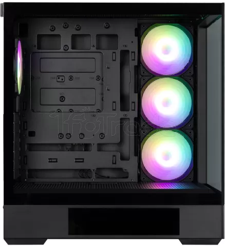 Photo de Boitier Moyen Tour ATX Zalman P40 DS RGB avec panneaux vitrés (Noir)