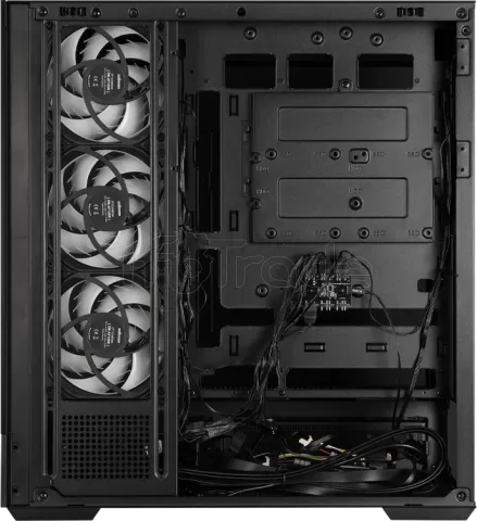 Photo de Boitier Moyen Tour ATX Zalman P40 DS RGB avec panneaux vitrés (Noir)