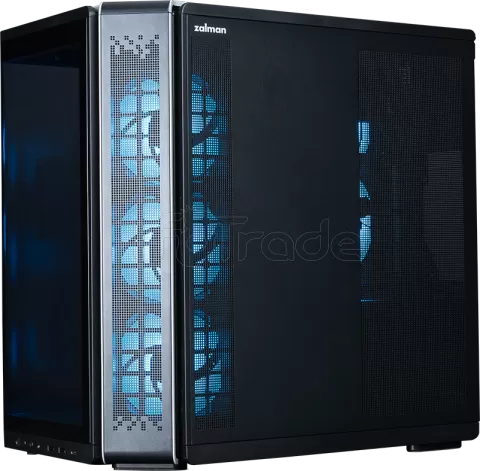 Photo de Boitier Moyen Tour ATX Zalman P60 ARGB avec panneaux vitrés (Noir)