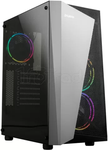 Photo de Boitier Moyen Tour ATX Zalman S4 RGB avec panneaux vitrés (Noir)