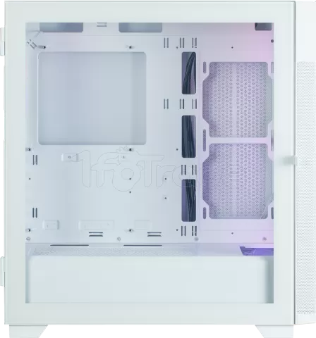 Photo de Boitier Moyen Tour ATX Zalman S5 Neo RGB avec panneaux vitrés (Blanc)