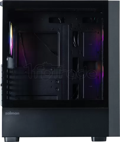Photo de Boitier Moyen Tour ATX Zalman S6 RGB avec panneau vitré (Noir)