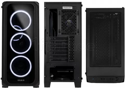 Boîtier Moyen Tour ATX Zalman I3 Neo ARGB Avec Panneau Vitré Noir