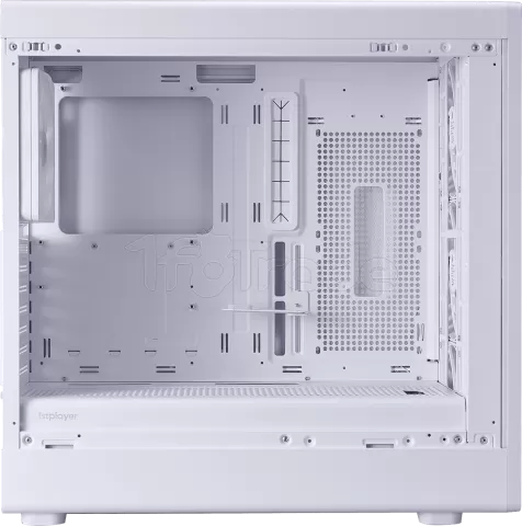 Photo de Boitier Moyen Tour E-ATX 1stPlayer AU8 RGB avec panneau vitré (Blanc)