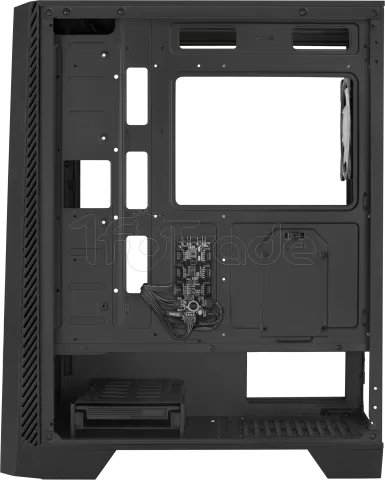 Photo de Boitier Moyen Tour E-ATX AeroCool Mirage V1 RGB avec panneau vitré (Noir)