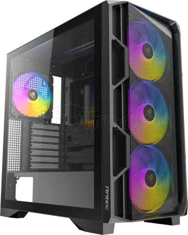 Photo de Boitier Moyen Tour E-ATX Antec AX1000 RGB avec panneau vitré (Noir)