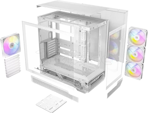 Photo de Boitier Moyen Tour E-ATX Antec Constellation C7 RGB avec panneaux vitrés (Blanc)