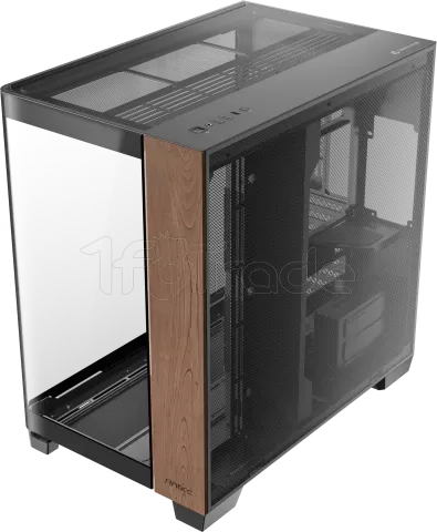 Photo de Boitier Moyen Tour E-ATX Antec Constellation C8 Curve Wood avec panneaux vitrés (Noir)