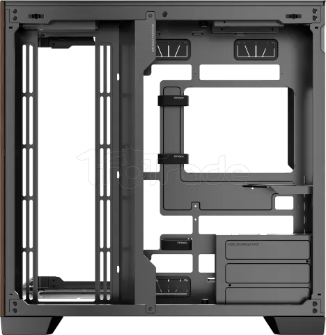 Photo de Boitier Moyen Tour E-ATX Antec Constellation C8 Curve Wood avec panneaux vitrés (Noir)