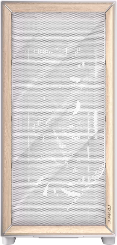 Photo de Boitier Moyen Tour E-ATX Antec Flux avec panneau vitré (Blanc/Marron)