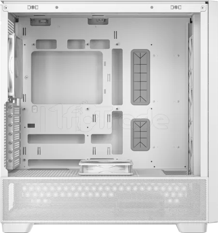 Photo de Boitier Moyen Tour E-ATX Antec Flux avec panneau vitré (Blanc/Marron)