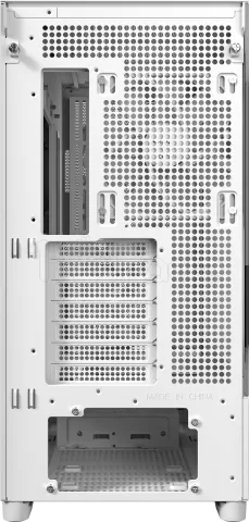 Photo de Boitier Moyen Tour E-ATX Antec Flux avec panneau vitré (Blanc/Marron)