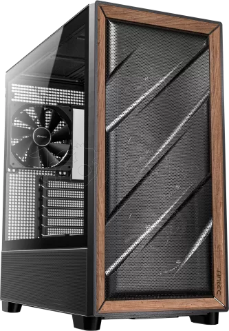 Photo de Boitier Moyen Tour E-ATX Antec Flux avec panneau vitré (Noir/Marron)