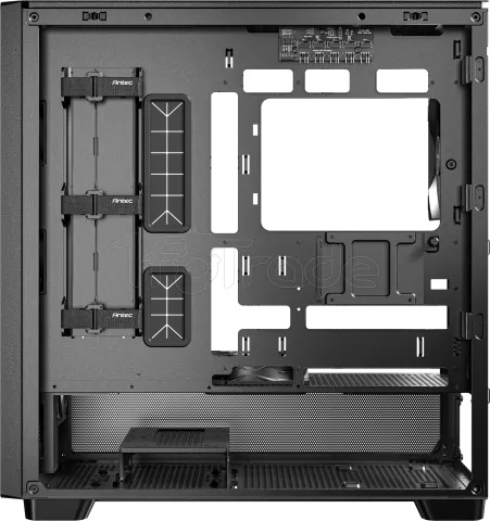 Photo de Boitier Moyen Tour E-ATX Antec Flux avec panneau vitré (Noir/Marron)