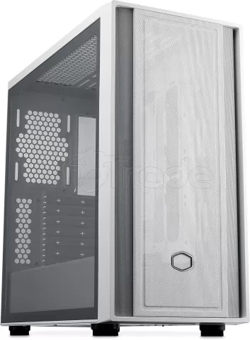 Photo de Boitier Moyen Tour E-ATX Cooler Master MasterBox 600 Lite avec panneau vitré (Blanc)