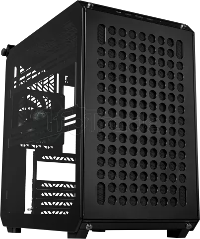 Photo de Boitier Moyen Tour E-ATX Cooler Master Qube 500 Flatpack avec panneau vitré (Noir)
