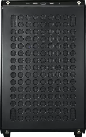 Photo de Boitier Moyen Tour E-ATX Cooler Master Qube 500 Flatpack avec panneau vitré (Noir)