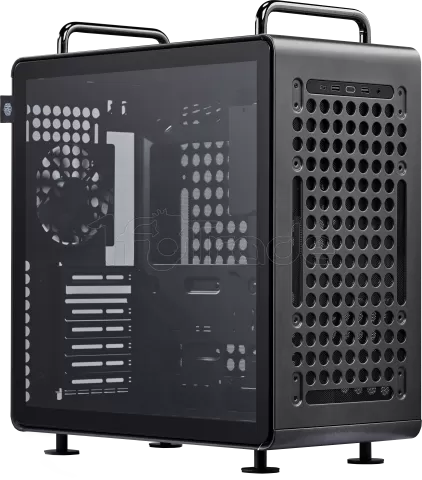 Photo de Boitier Moyen Tour E-ATX Cooler Master Qube 540 avec panneau vitré (Noir)