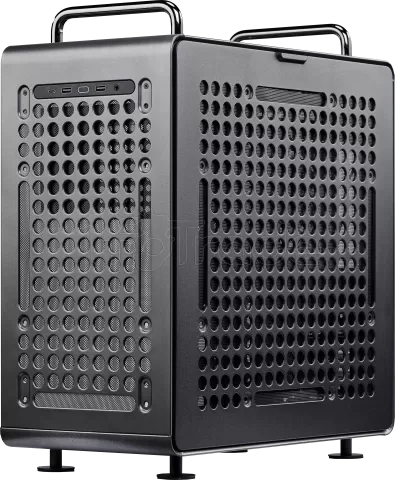 Photo de Boitier Moyen Tour E-ATX Cooler Master Qube 540 avec panneau vitré (Noir)