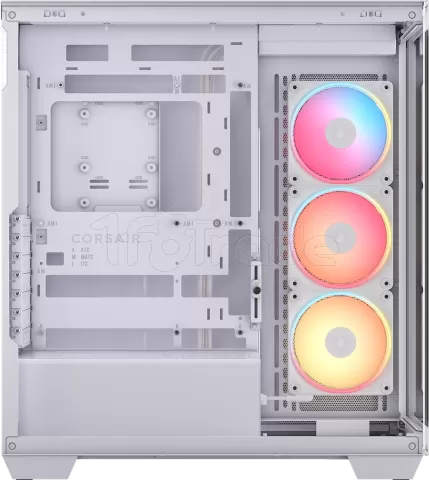 Photo de Boitier Moyen Tour E-ATX Corsair 3500X LX-R iCue Link RGB avec panneaux vitrés (Blanc)