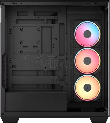 Photo de Boitier Moyen Tour E-ATX Corsair 3500X LX-R iCue Link RGB avec panneaux vitrés (Noir)