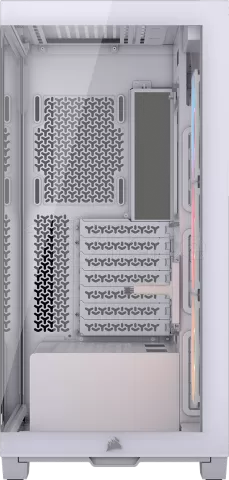 Photo de Boitier Moyen Tour E-ATX Corsair 3500X RS-R RGB avec panneaux vitrés (Blanc)