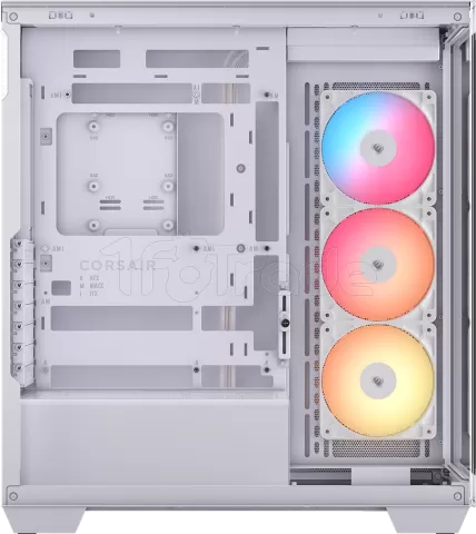 Photo de Boitier Moyen Tour E-ATX Corsair 3500X RS-R RGB avec panneaux vitrés (Blanc)