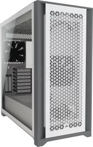 Photo de Boitier Moyen Tour E-ATX Corsair 5000D Airflow avec panneau vitré  (Blanc)